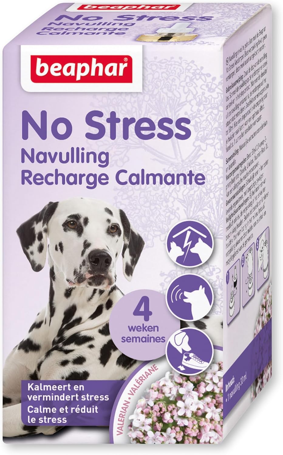 No Stress Recambio Antiestres Natural Perro 30ml | Recarga | Antiestres Natural Perros | Reduce Estrés y Ansiedad | Ladridos, Miedos, Cambios, Ruidos, Marcaje con Orina, Conflictos