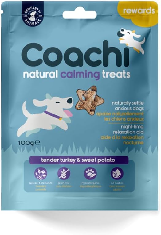 Recompensas Calmantes para Perros · Pavo, sin cereales (100 g)