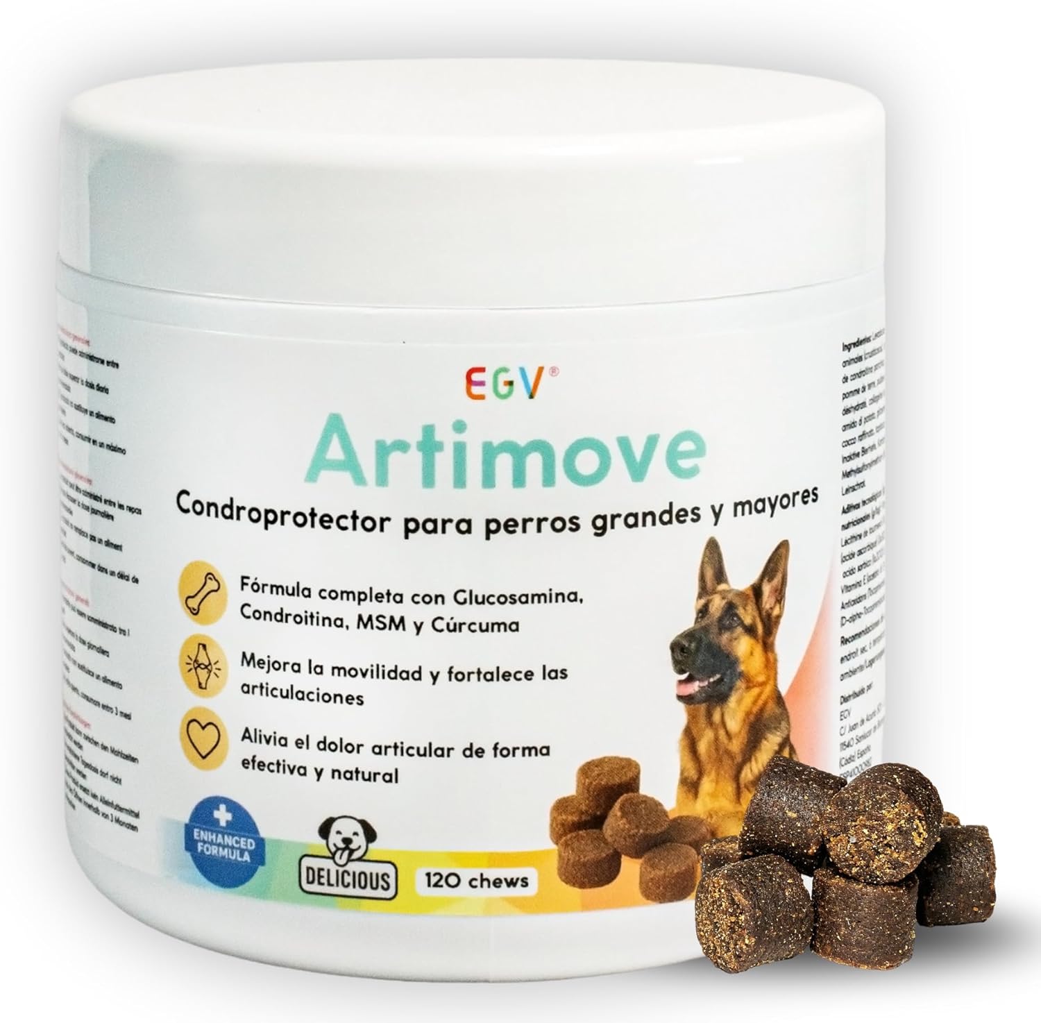 Condroprotector Perros | Antiinflamatorio para Perros | Protege y Mejora la Movilidad Articular | Creado por Veterinarios especializados | Artimove
