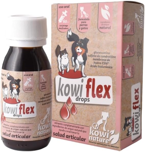 Flex Drops · Condroprotector en gotas para perros y gatos (60 ml)