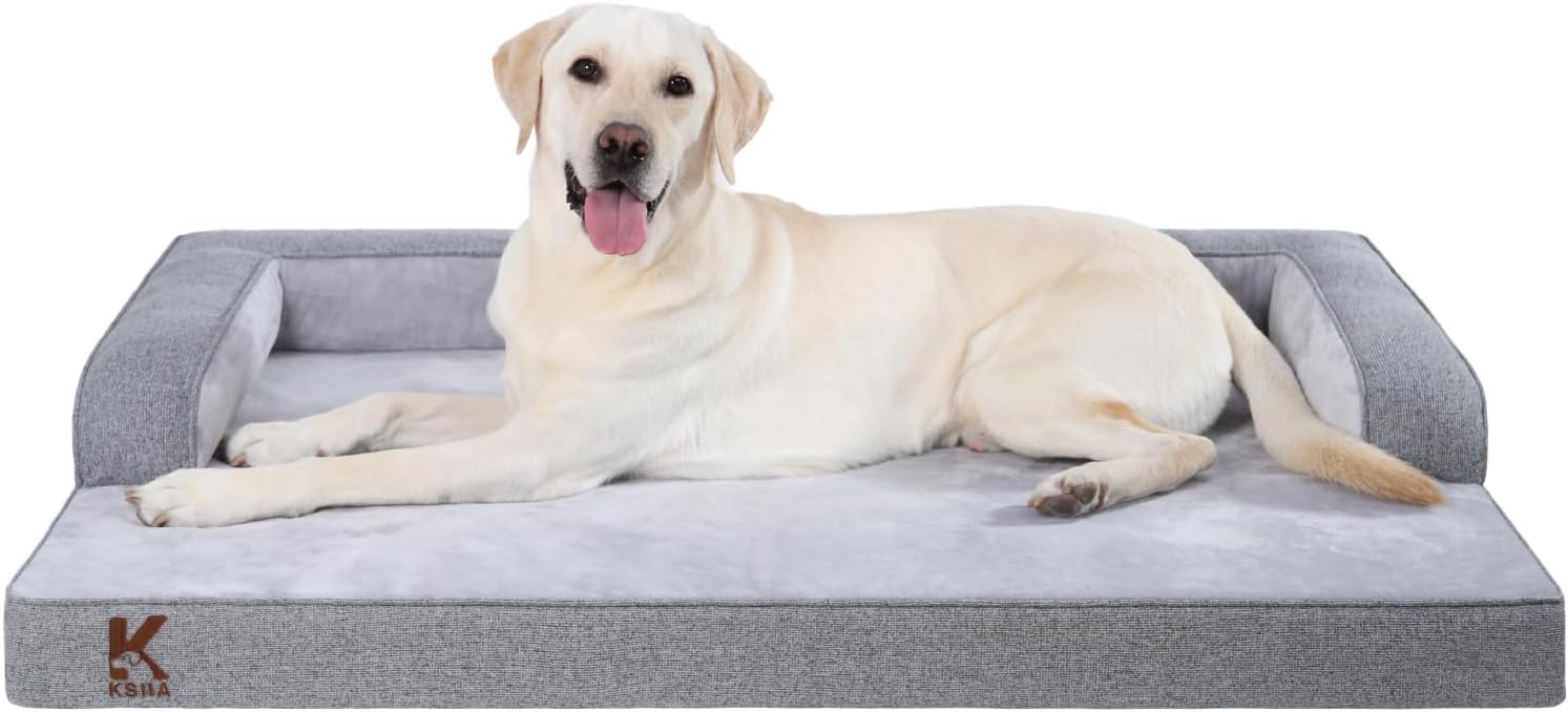 Cama Ortopédica XXL para Perro · Impermeable, 119×81×19 cm