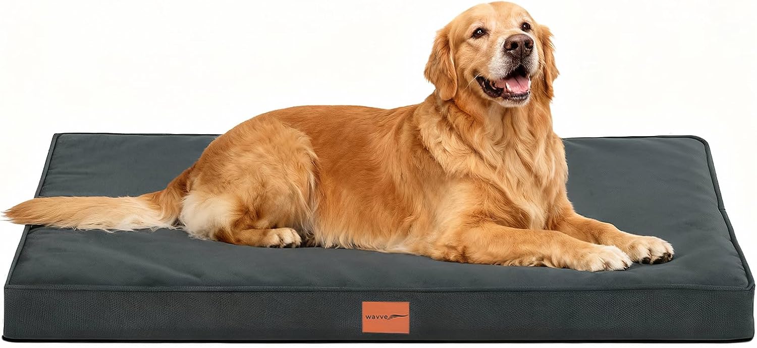 Cama Ortopédica XL para Perro · Impermeable, 112×81 cm